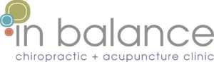 In Balance chiropractic + acupuncture clinic logo